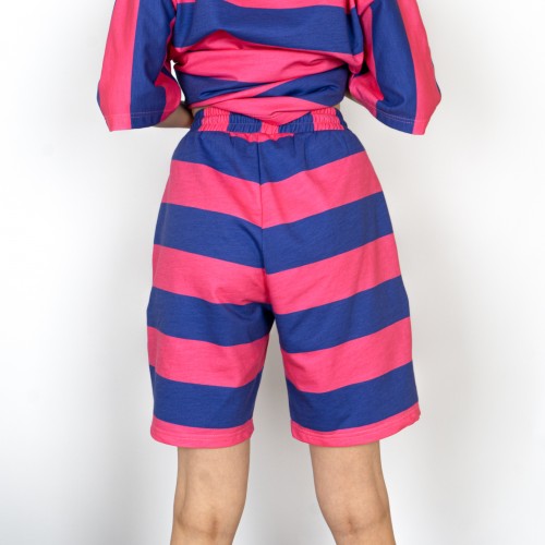 Yunost™ x Murmurizm Candy Stripe Lightweight Shorts