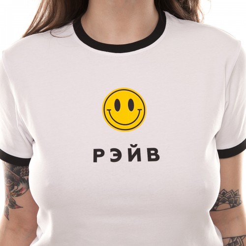 Yunost™ x Pixelord Rave Girly Crop Top