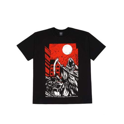 Yunost™ Grim Reaper Oversized Tee Shirt