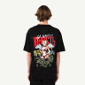 Yunost™ Furry Cat Oversized Garment Dyed Tee Shirt