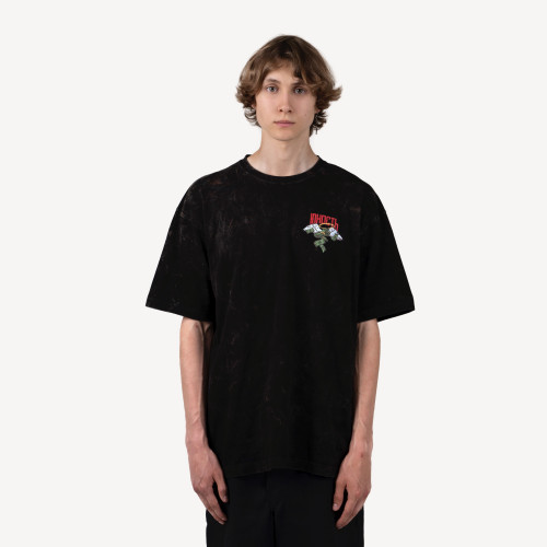 Yunost™ Furry Cat Oversized Garment Dyed Tee Shirt