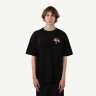 Yunost™ Furry Cat Oversized Garment Dyed Tee Shirt