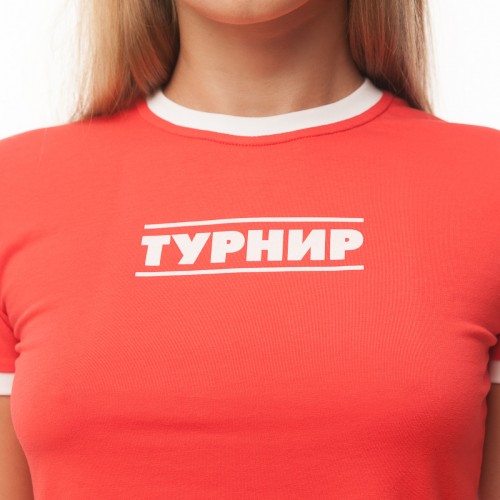 Yunost™ Turnir Logo Girly Crop Top