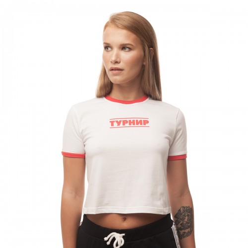 Yunost™ Turnir Logo Girly Crop Top