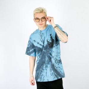 Yunost™ Crow Oversized Tie-Dye Tee Shirt