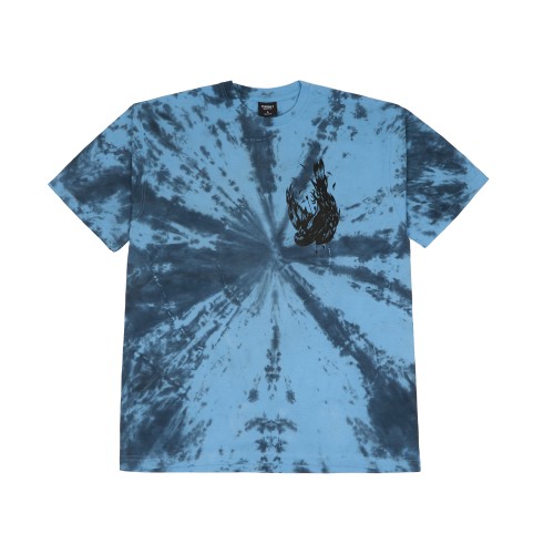 Yunost™ Crow Oversized Tie-Dye Tee Shirt
