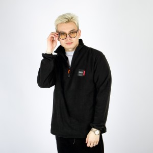 Yunost™ x JRC MLM185 Short-Zip Lightweight Polar Fleece