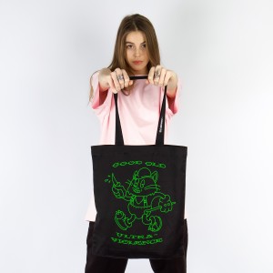 Yunost™ Violence Cat Tote Bag - Neon