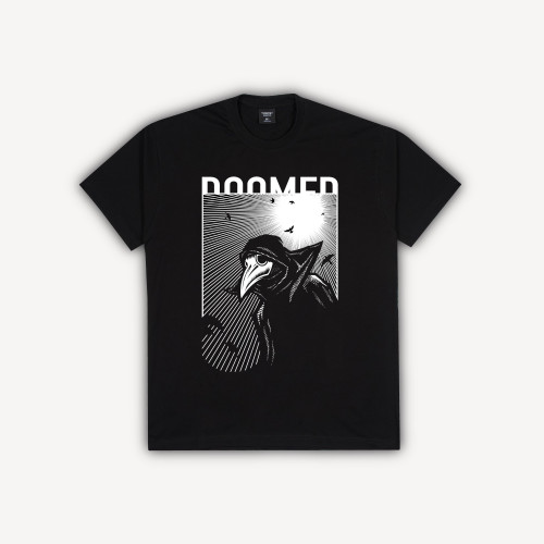 Футболка оверсайз ЮНОСТЬ™ «Doomed»