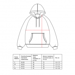 Yunost™ Mess Reglan Hoodie