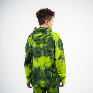 Yunost™ x Outplay Biohazard Tie-Dye Oversized Hoodie