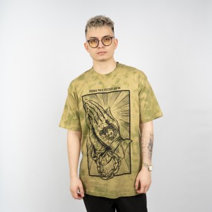 Yunost™ Faith Oversized Tie-Dye Tee Shirt
