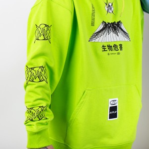 Yunost™ x Outplay Biohazard Oversized Hoodie