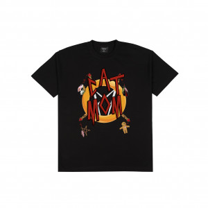 Футболка CATS AND METAL «Cat Mom Thrash Metal»