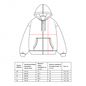 Yunost™ Lucky 13 Full Zip Hoodie