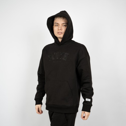 Yunost™ Youth Embroidery College Logo Heavyweight Oversized Hoodie - 15oz.