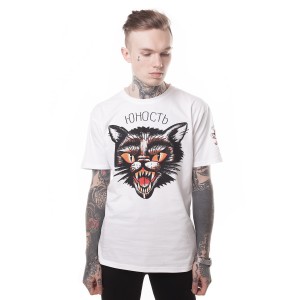 Yunost™ x XKtattoo Cat Tee Shirt