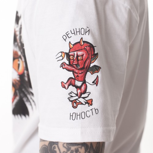 Yunost™ x XKtattoo Cat Tee Shirt