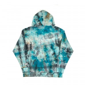 Yunost™ Agenda Embroidery Logo Heavyweight Oversized Tie-Dye Hoodie - 13oz.