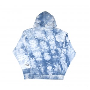 Yunost™ Agenda Embroidery Logo Heavyweight Oversized Tie-Dye Hoodie - 13oz.