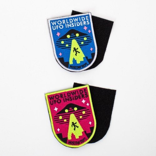 Yunost™ x HHW UFO Insiders Woven Badge 2.75x3.75in