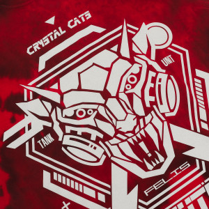 Yunost™ MGS Tribute TANK UNIT Oversized Tie-Dye Tee Shirt