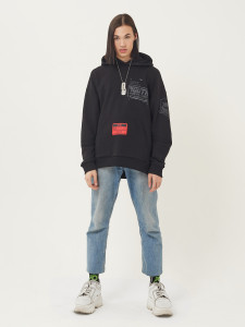 Yunost™ MGS Tribute TANK UNIT Oversized Tie-Dye Hoodie