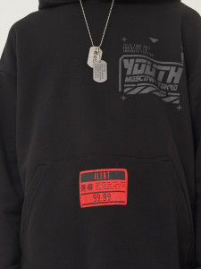 Yunost™ MGS Tribute TANK UNIT Oversized Tie-Dye Hoodie