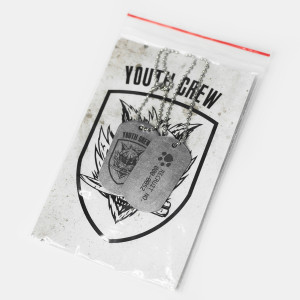 Yunost™ MGS Tribute CREW Engraving ID Tag w/Chain