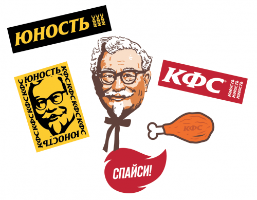 KFC x Yunost™ Colonel Sanders Stickerpack