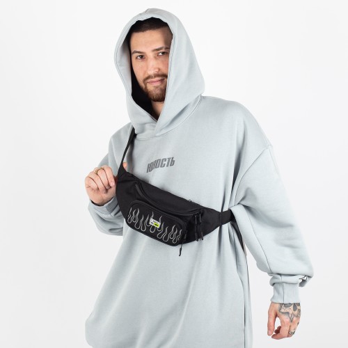 Yunost™ Cyber Flame Reflective Fanny Pack