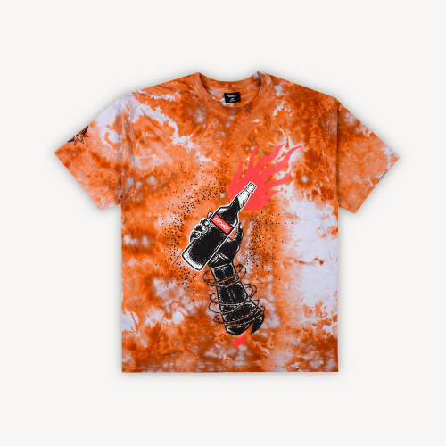 Yunost™ Spark Oversized Tie-Dye Tee Shirt