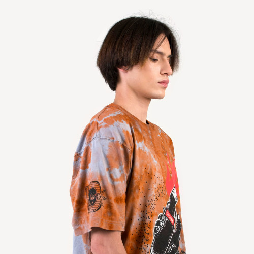 Yunost™ Spark Oversized Tie-Dye Tee Shirt