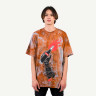 Yunost™ Spark Oversized Tie-Dye Tee Shirt
