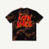 Yunost™ vs. Slayer Reign in Blood Rip-Off Oversized Tie-Dye Tee Shirt