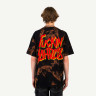 Yunost™ vs. Slayer Reign in Blood Rip-Off Oversized Tie-Dye Tee Shirt