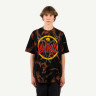 Yunost™ vs. Slayer Reign in Blood Rip-Off Oversized Tie-Dye Tee Shirt